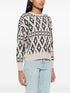 jacquard virgin wool-blend jumper